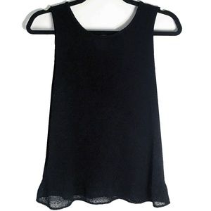 Joan and David Lightweight Knit Shell Top, Size M